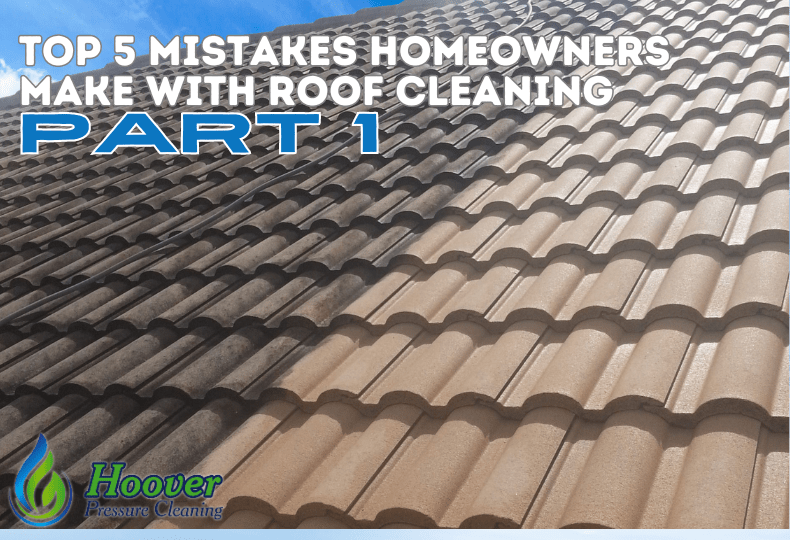 Featured image for post: Top 5 Mistakes Homeowners Make with Roof Cleaning. Part 1: Choosing the right Contractor