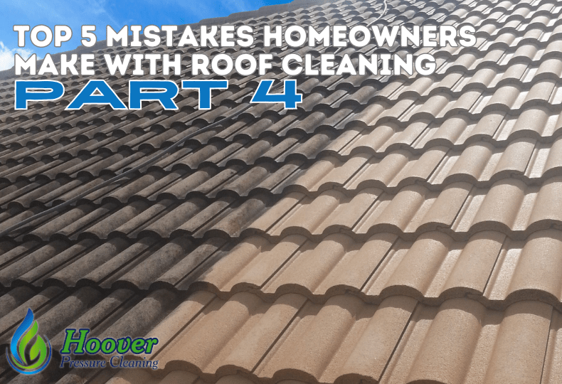 Featured image for post: Top 5 Mistakes Homeowners Make with Roof Cleaning: Part 4 – Voiding Roof Warranties and Roof Cleaning Warranties